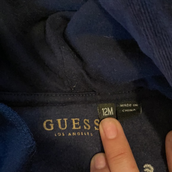 Little Girl’s Guess Track Suit (12m) - Picture 4 of 5